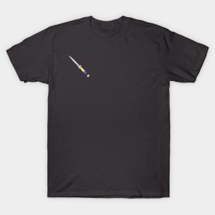 Non-Binary Pride Knife T-Shirt